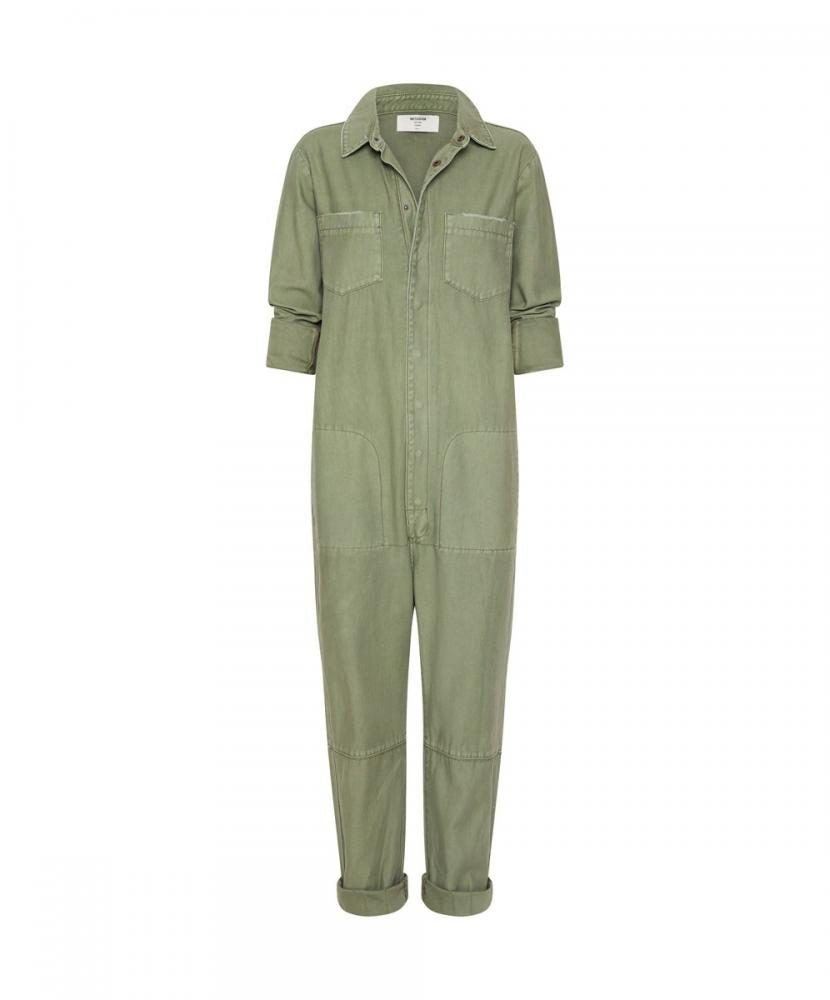 One Teaspoon Super Khaki Paradise Utility Jumpsuit