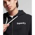 Superdry Classic Zip Hood in Black