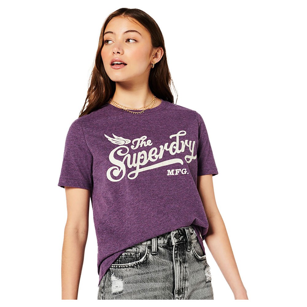 Superdry Vintage Script Style Tee for Woman