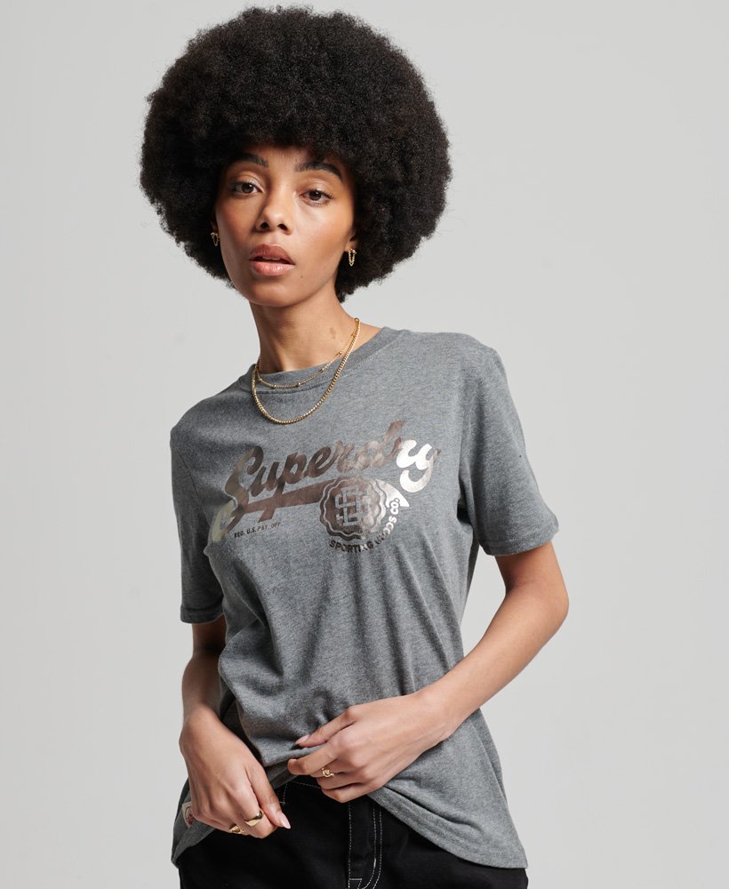 Superdry Vintage Script Style Tee for Woman