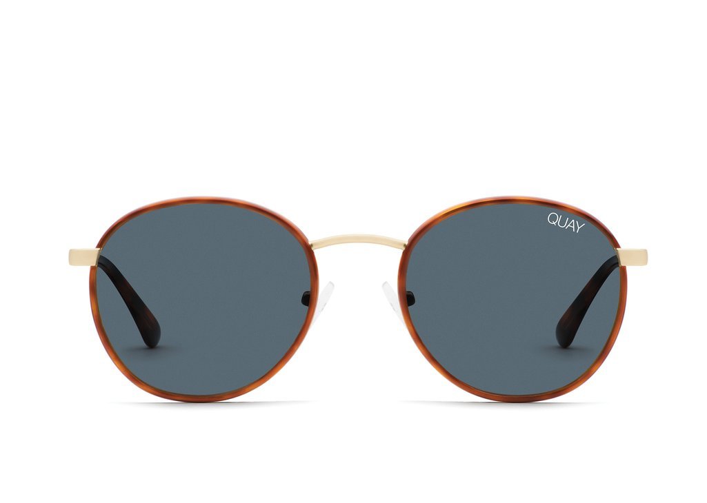 Quay Omen Tort/Navy Sunglasses