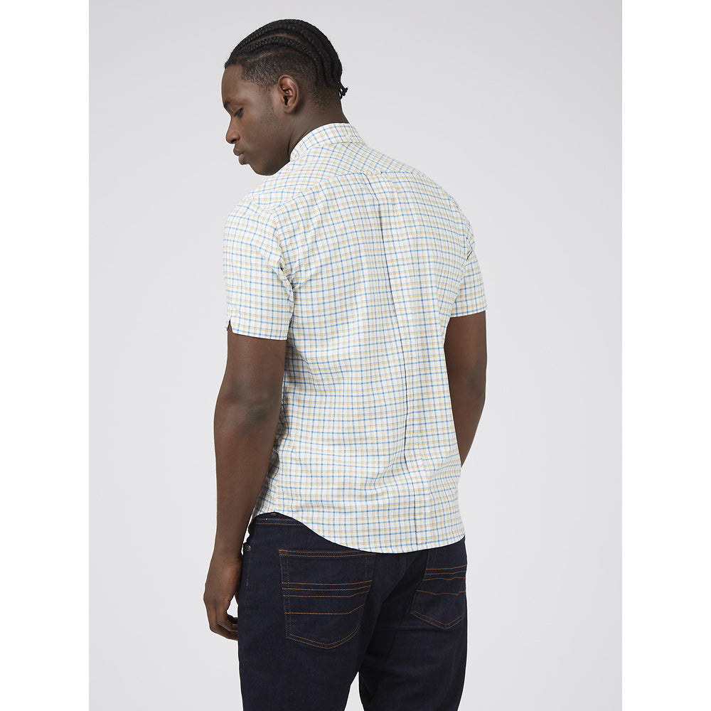 Ben Sherman Overcheck Short Sleeve Shirt