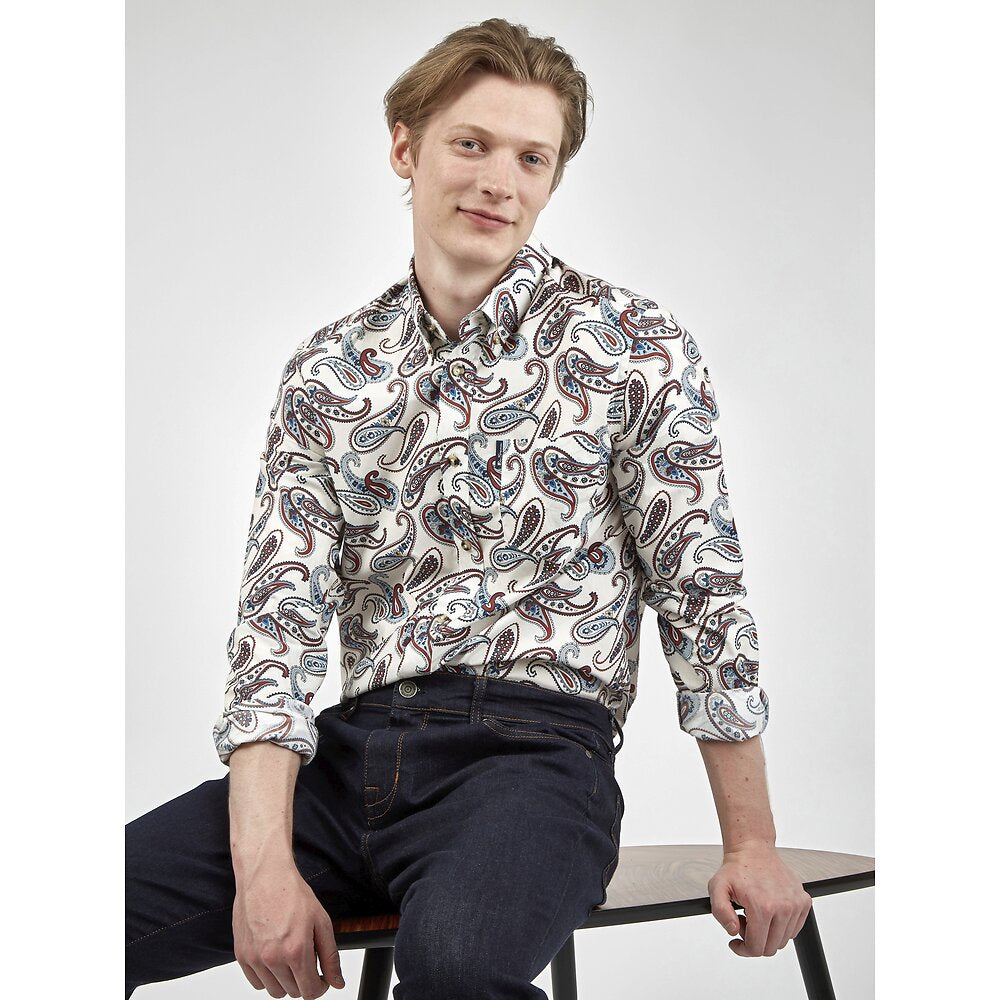 Ben Sherman Large Paisley Print Shirt