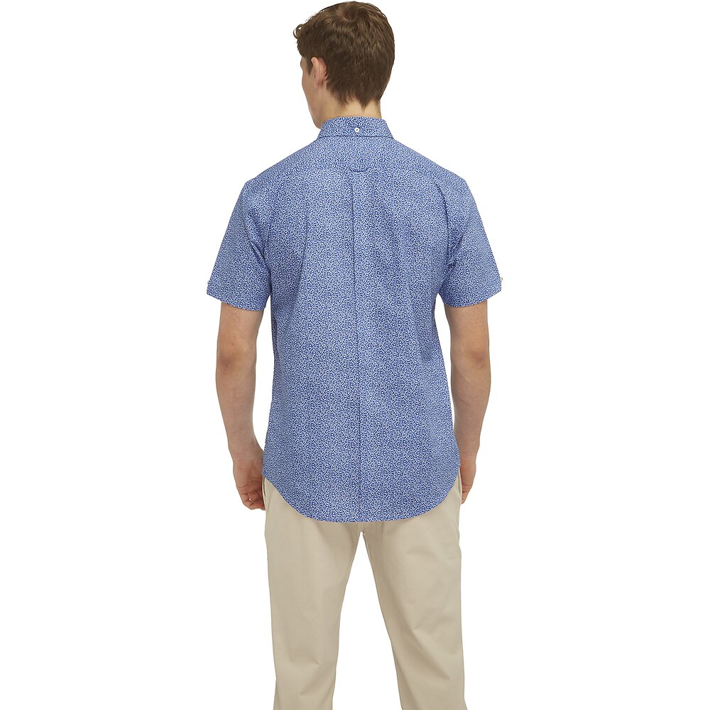 Ben Sherman Leaf Print Short Sleeve Shirt