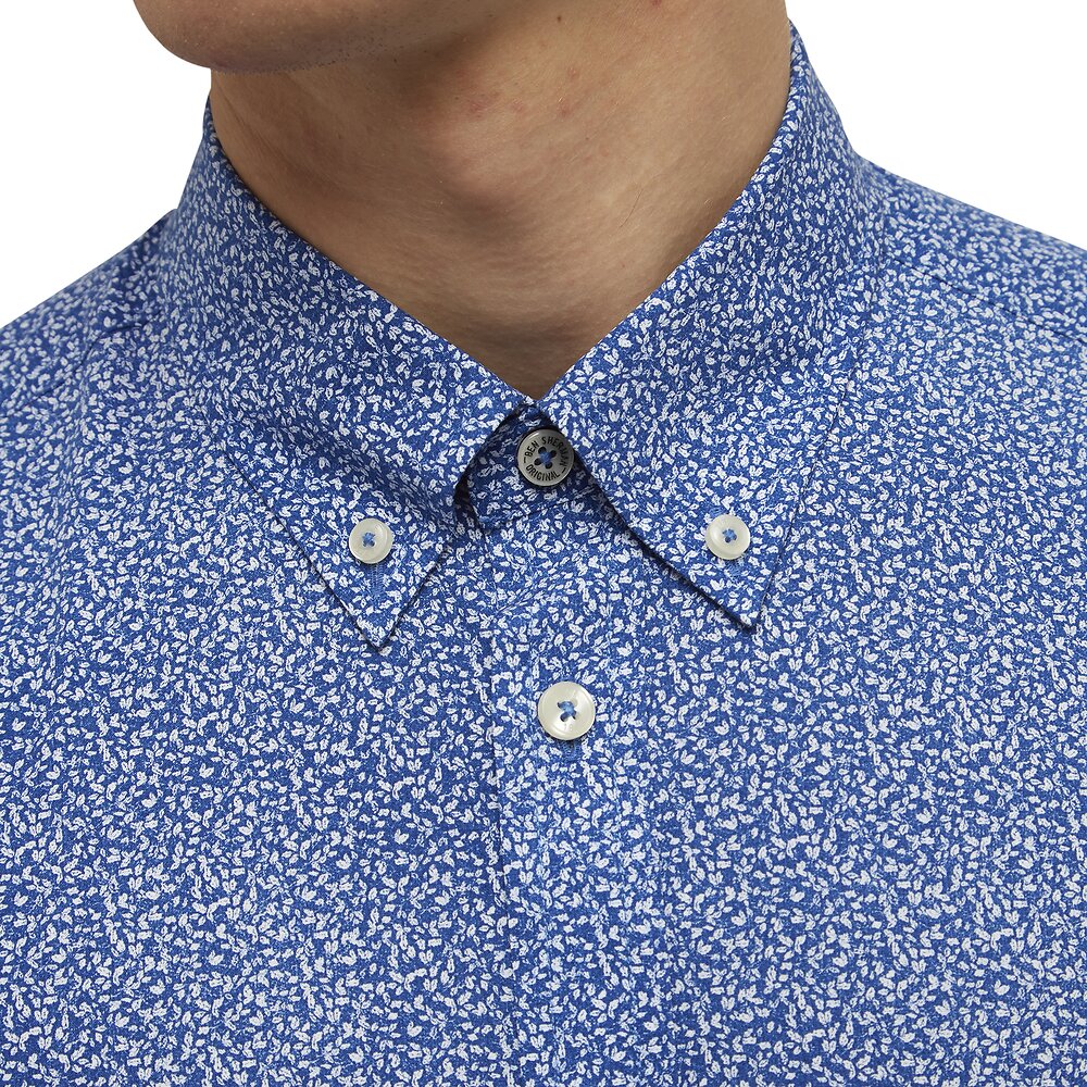 Ben Sherman Leaf Print Short Sleeve Shirt