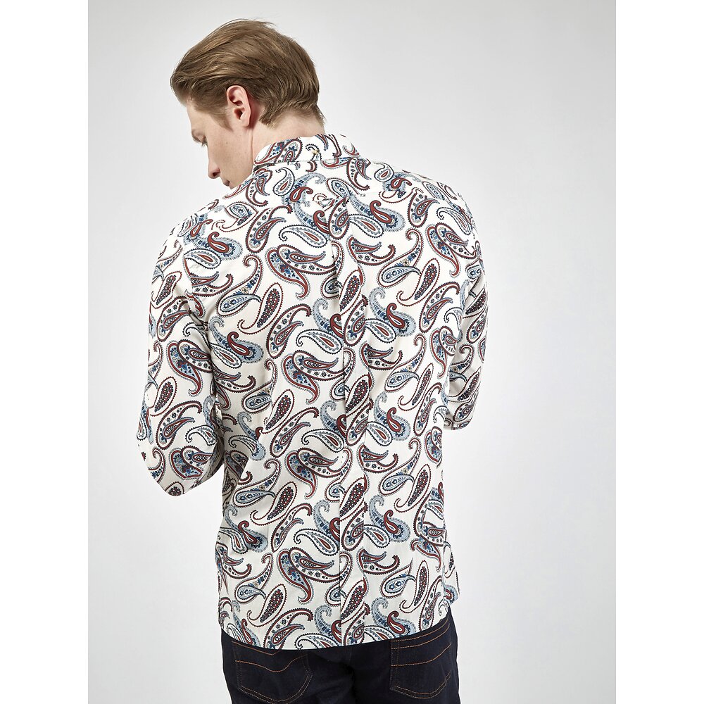 Ben Sherman Large Paisley Print Shirt