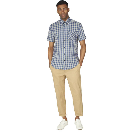 Ben Sherman Laundered Twill Short Sleeve Shirt