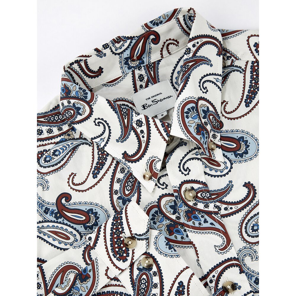 Ben Sherman Large Paisley Print Shirt