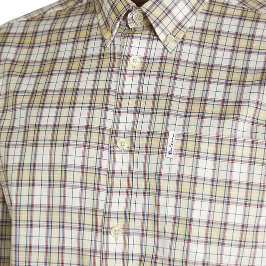 Ben Sherman Tartan Check Shirt Long Sleeve